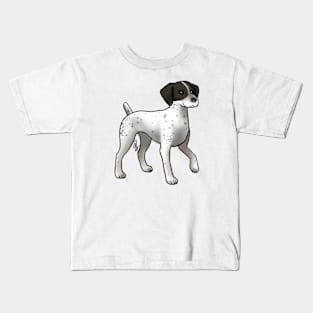 Dog - German Shorthaired Pointer - Black White Ticked Kids T-Shirt